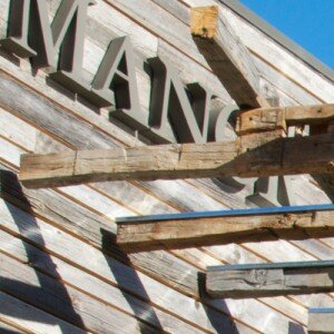 salvaged lumber at Port & Manor